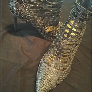 Rhinestone High Heels